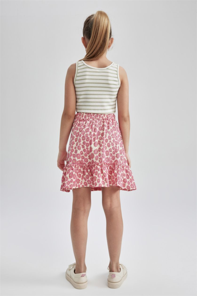 بناتي بيج فاتح جيبة كلوش بناتي قصة عادية