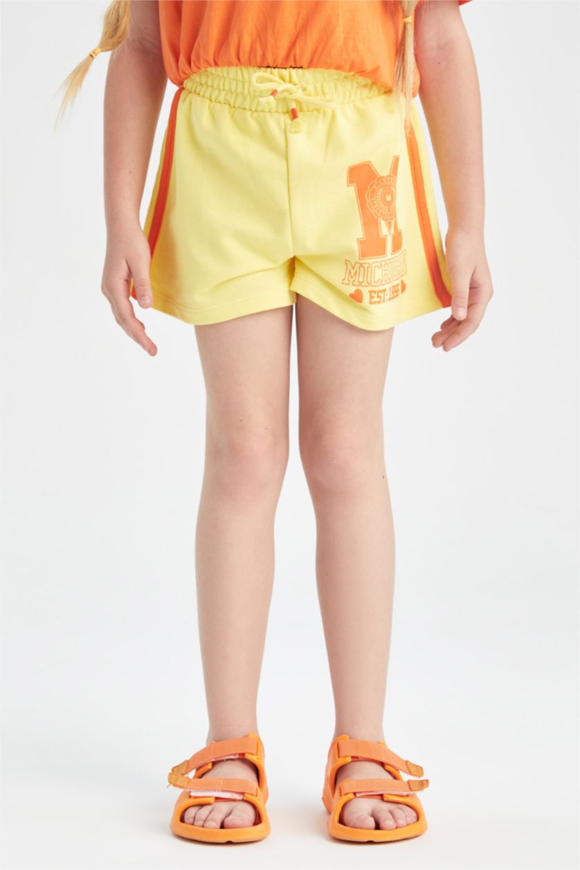 GIRLS & TEENS Yellow Girls Shorts