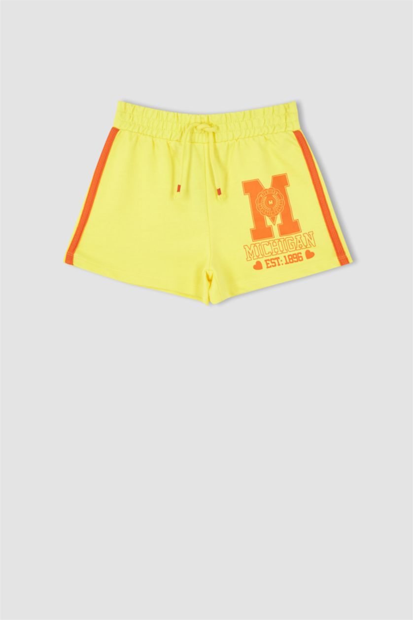 GIRLS & TEENS Yellow Girls Shorts