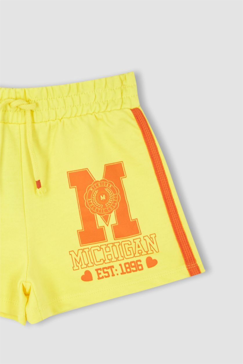 GIRLS & TEENS Yellow Girls Shorts
