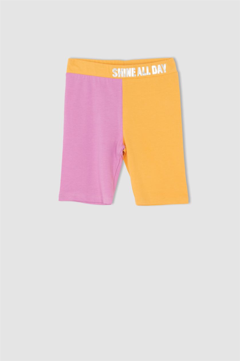 GIRLS & TEENS Pink Girl Biker Short Leggings