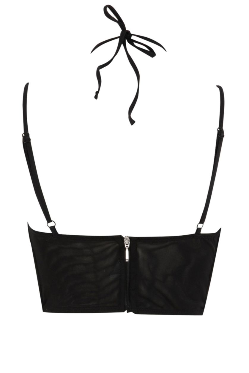 FEMME Noir Soutien gorge Dentelle Découvert Dentelle détaillée