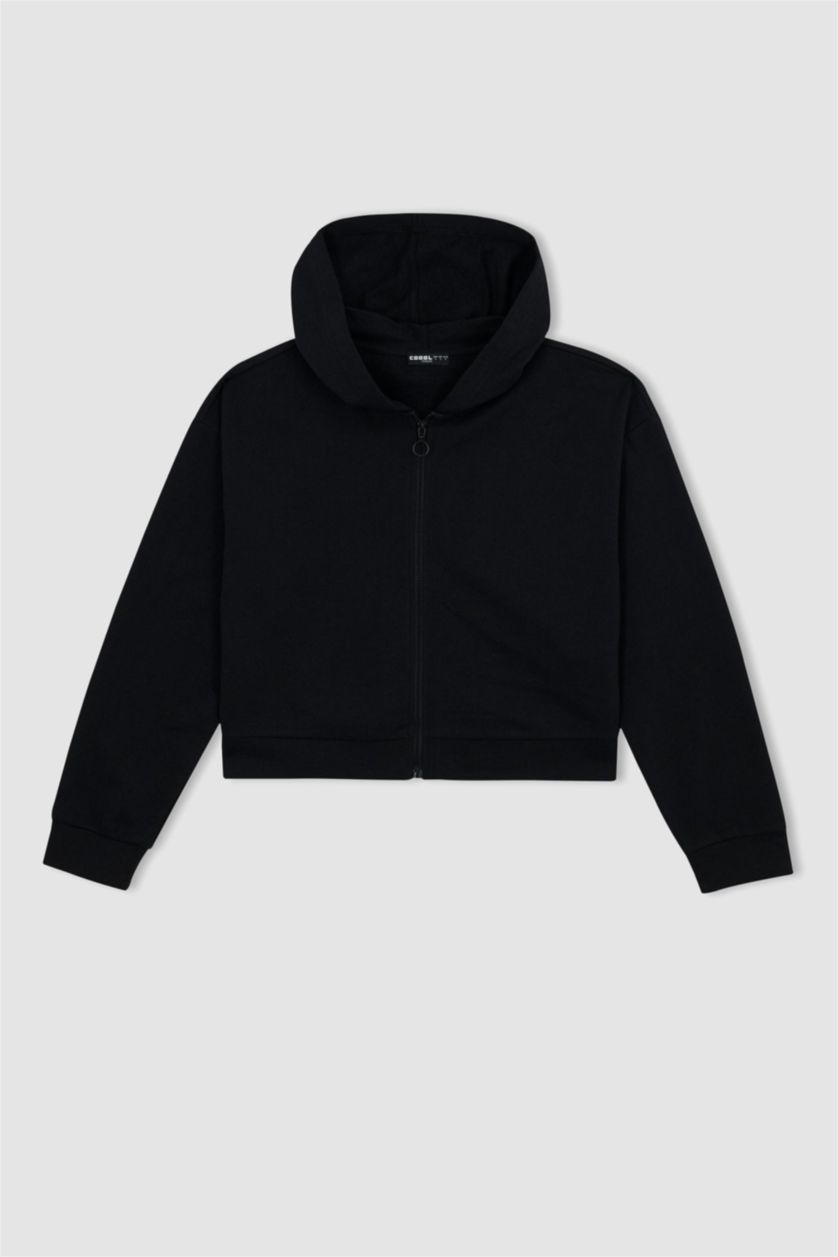 Woman Black Cooolol Standard Fit Cardigan