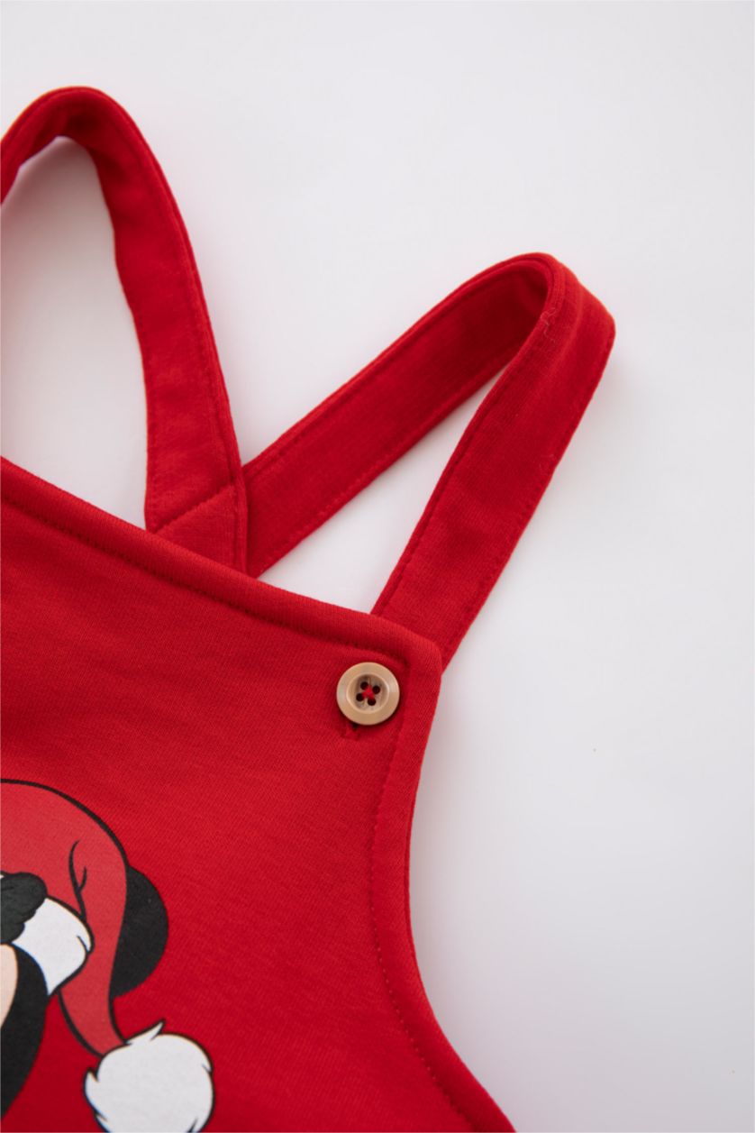 BÉBÉ FILLE Rouge Ensemble En Tricot Col enveloppe Manche Longue 2 Mickey & Minnie (Standard Characters) BéBé Fille
