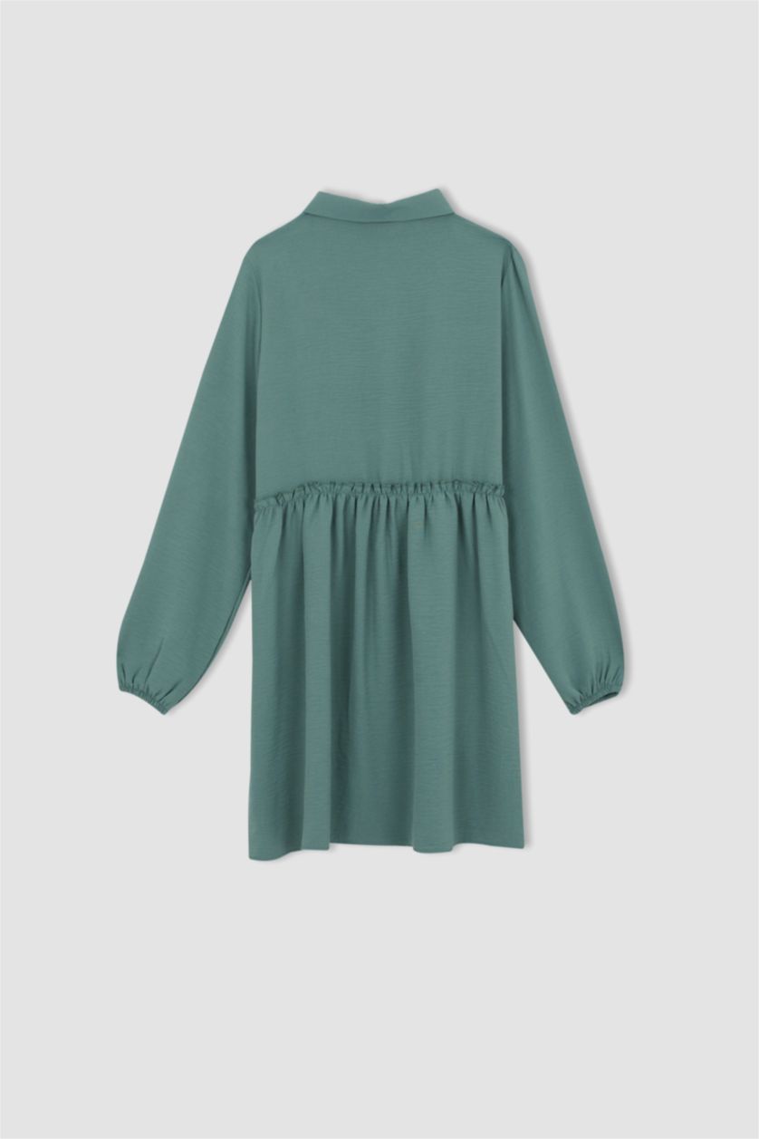 نساء أخضر Regular Fit Long Sleeve Tunic