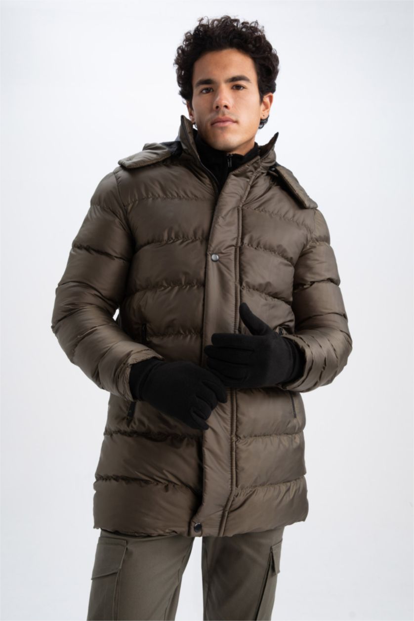 Erkek Haki Parka
