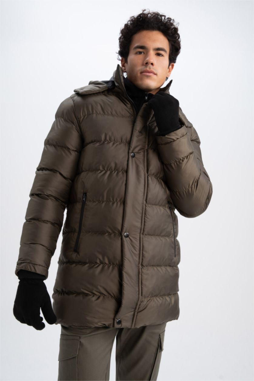 Erkek Haki Parka