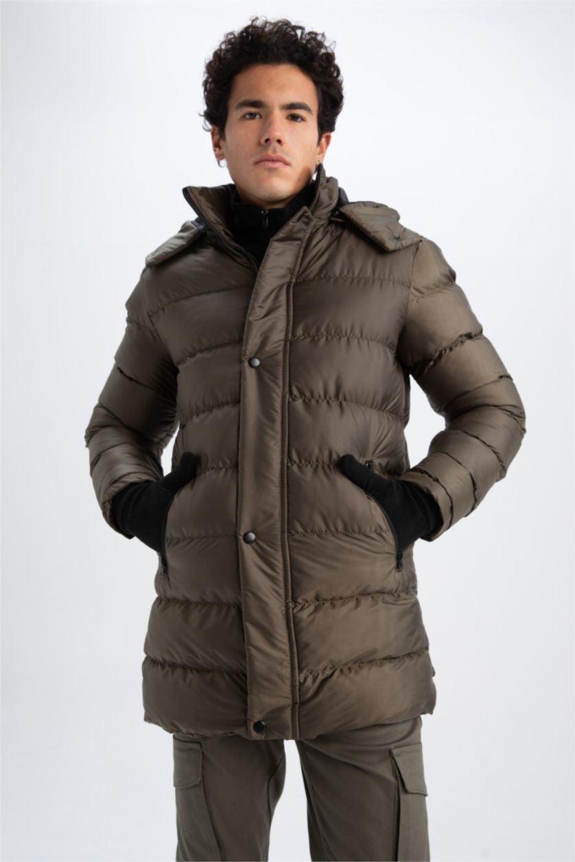 Erkek Haki Parka