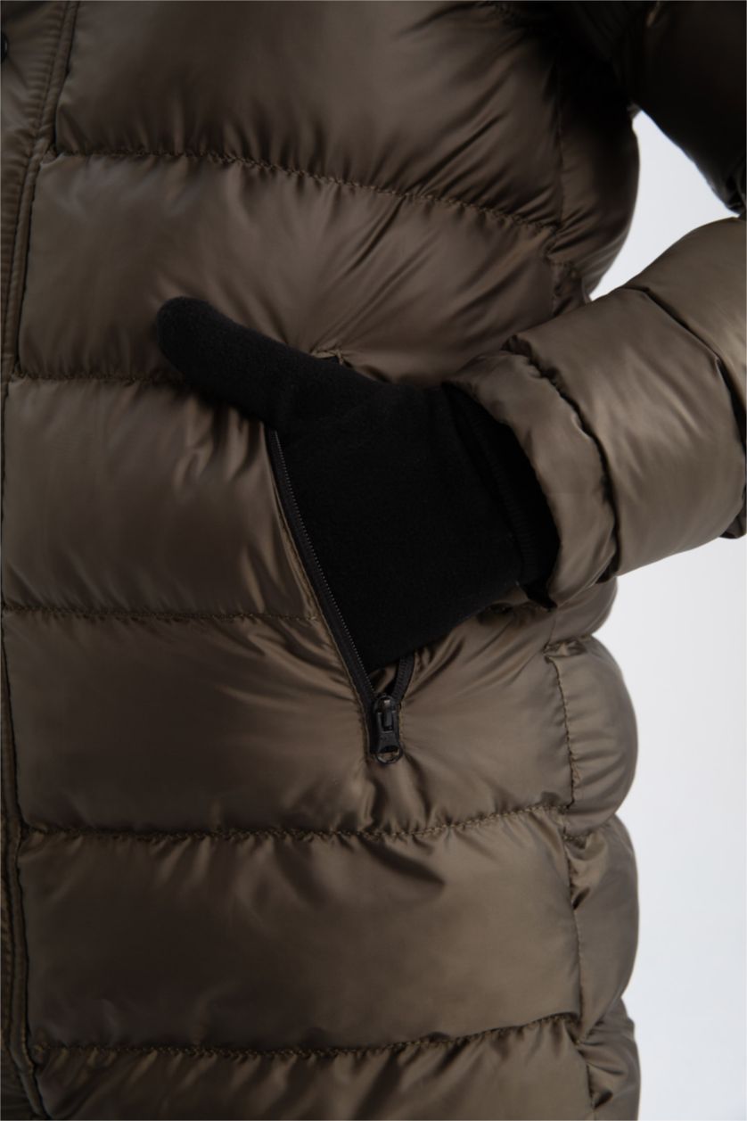 Erkek Haki Parka