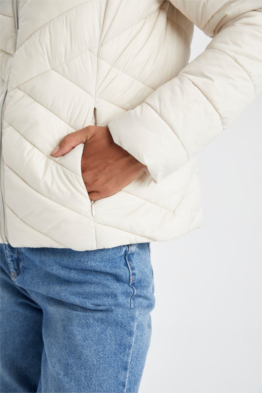 Kadın Kum Su İtici Basic Şişme Mont