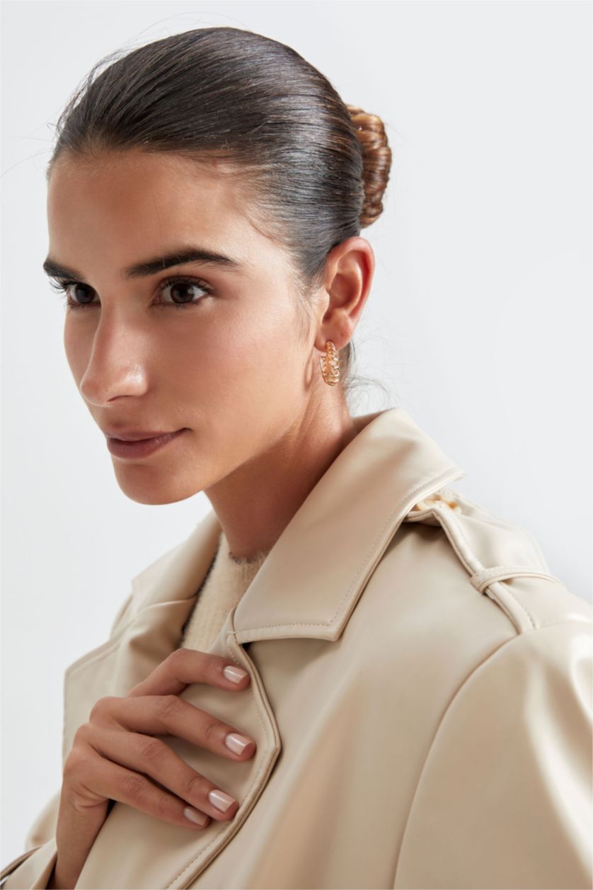 WOMAN Ecru Trenchcoat