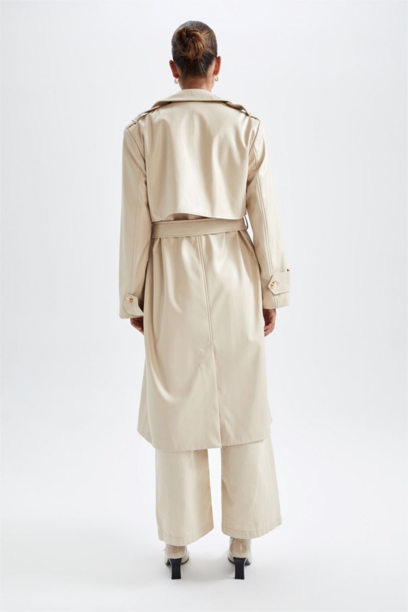 WOMAN Ecru Trenchcoat