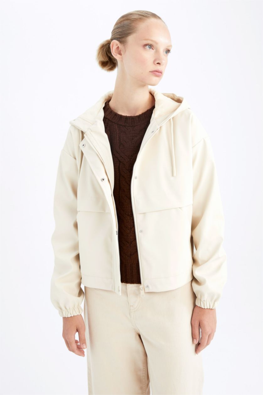 WOMAN Sand Raincoat