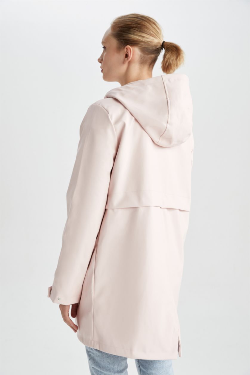 Kadın Pembe Yağmurluk