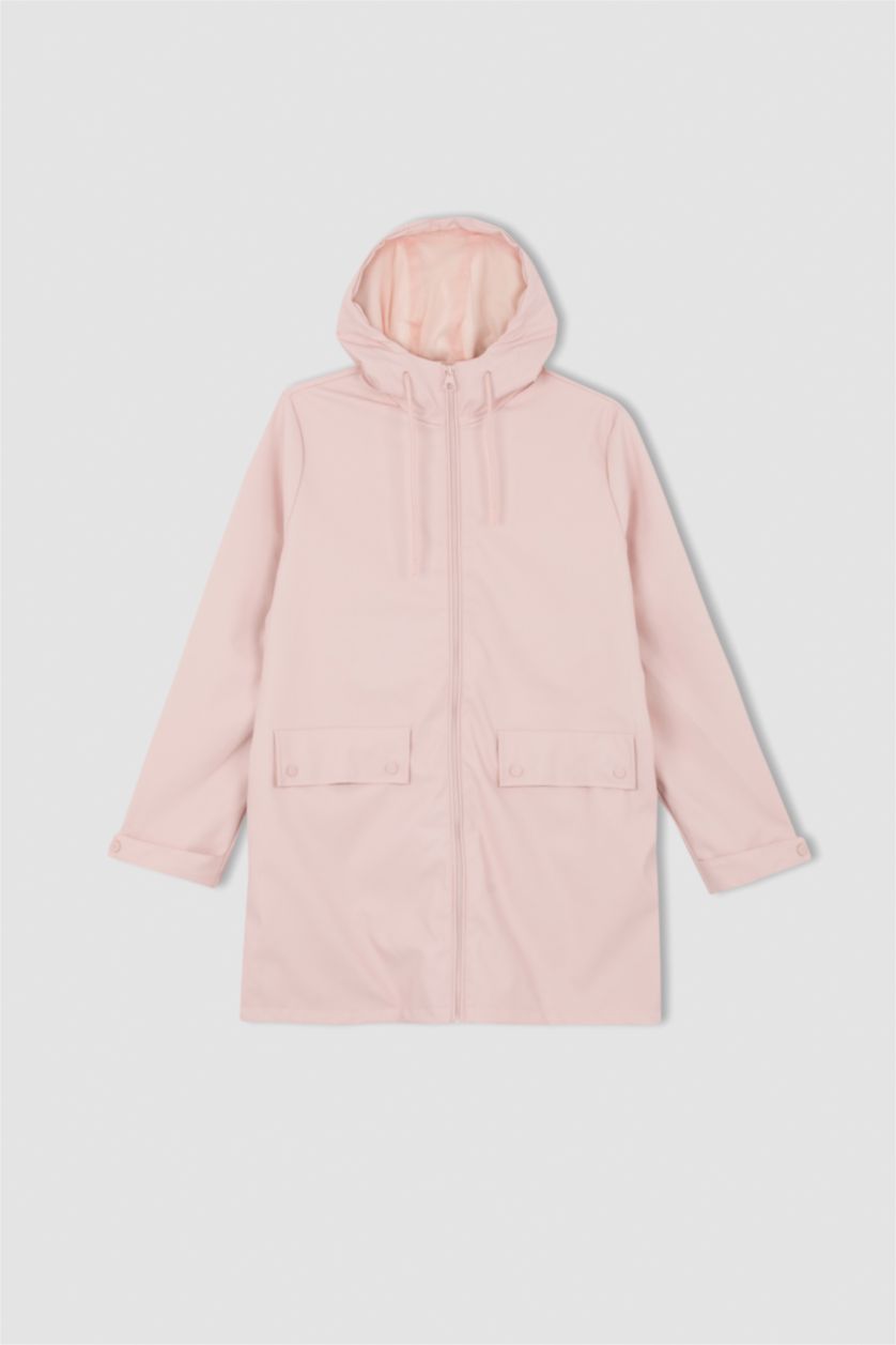 Kadın Pembe Yağmurluk