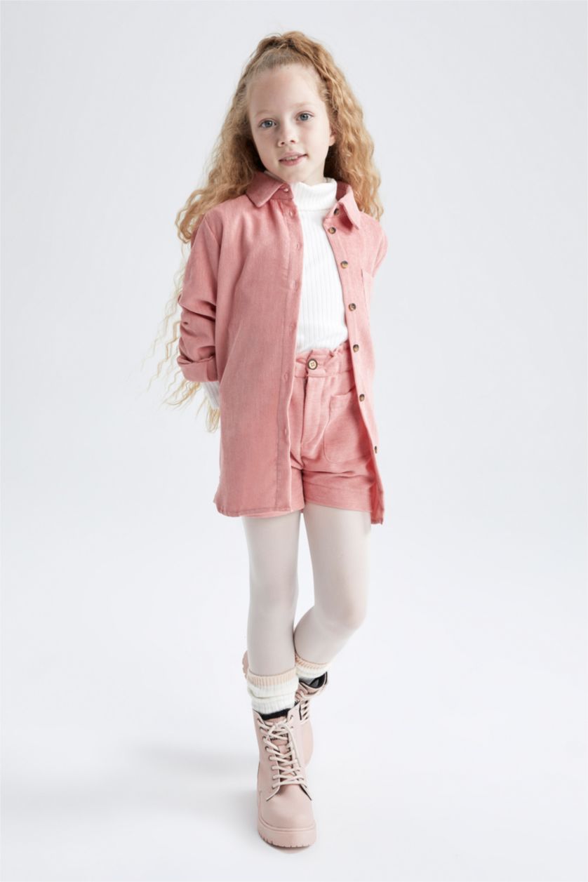 GIRLS & TEENS Rose Relax Fit Long Sleeve Shirt