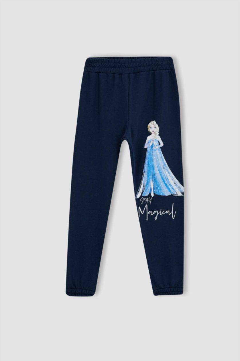 Kız Çocuk - Genç Kız Lacivert Kız Çocuk Frozen Eşofman