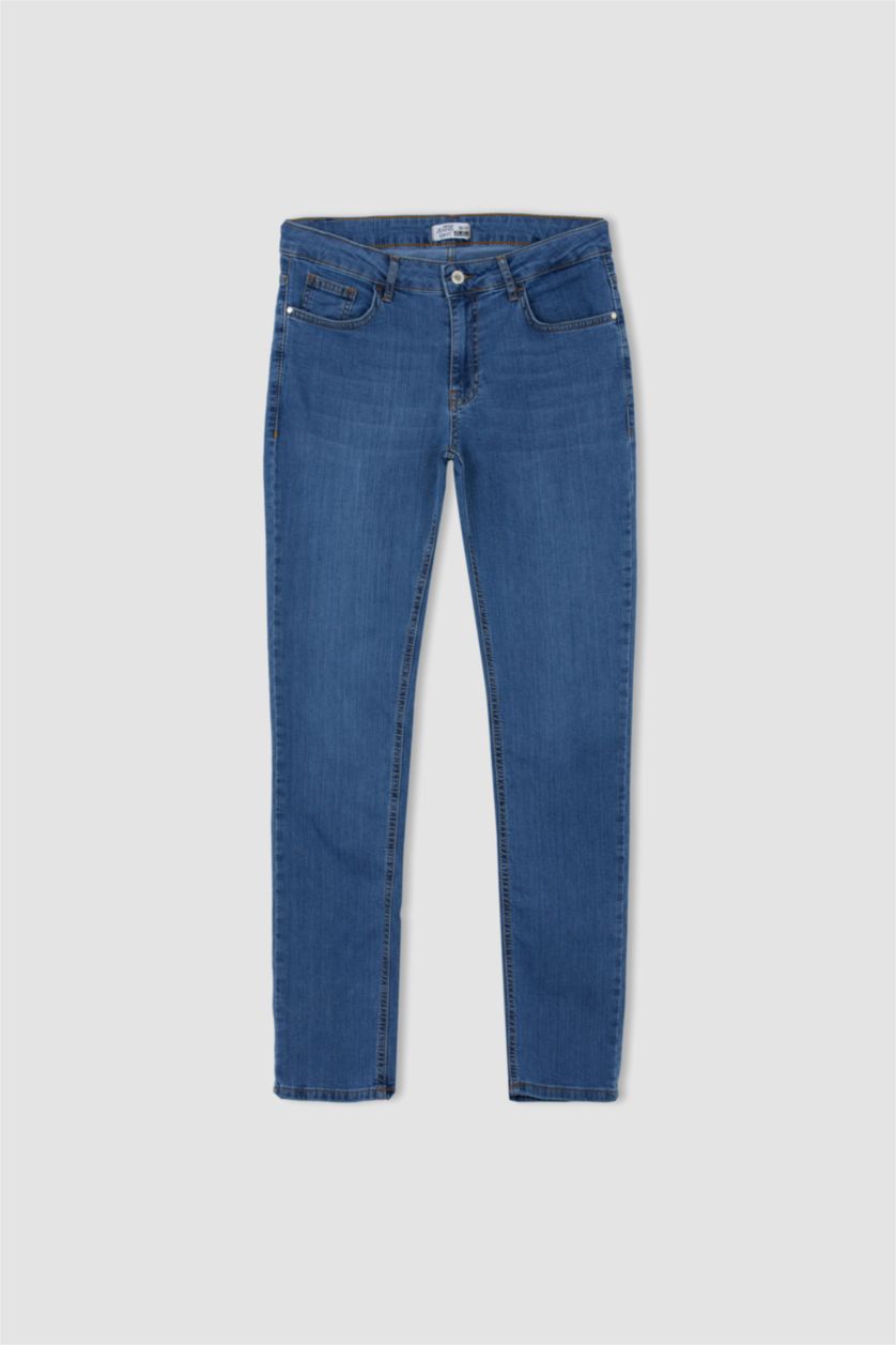 MAN Blue Pedro Slim Fit Trousers