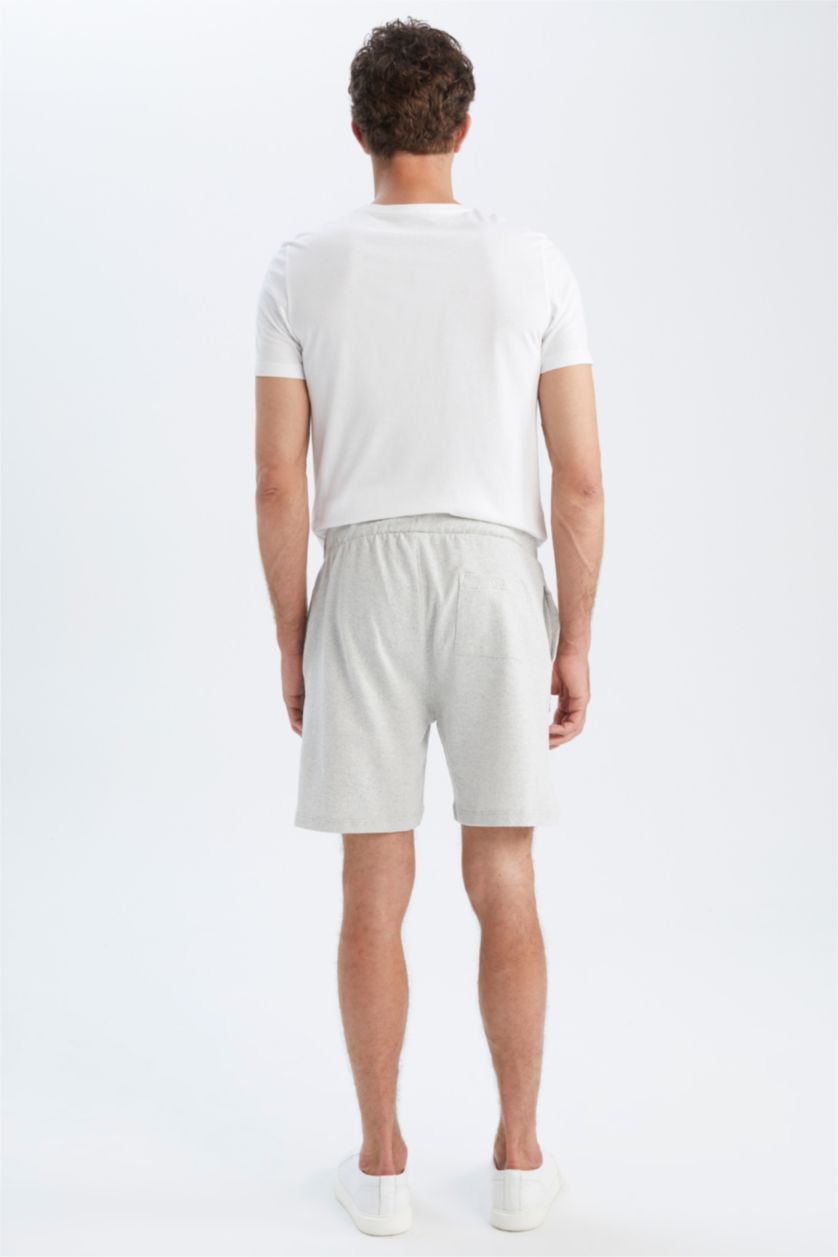 MAN Grey Melange Regular Fit