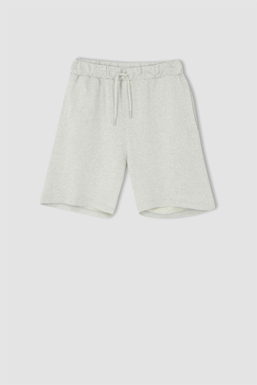 MAN Grey Melange Regular Fit