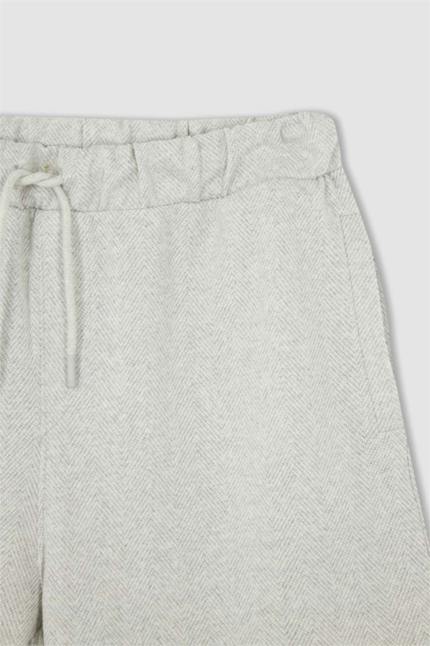 MAN Grey Melange Regular Fit