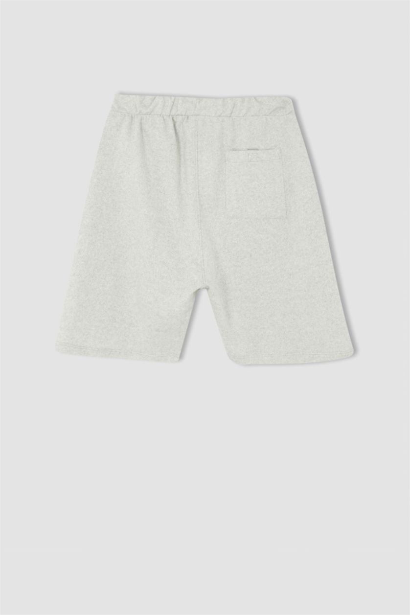 MAN Grey Melange Regular Fit