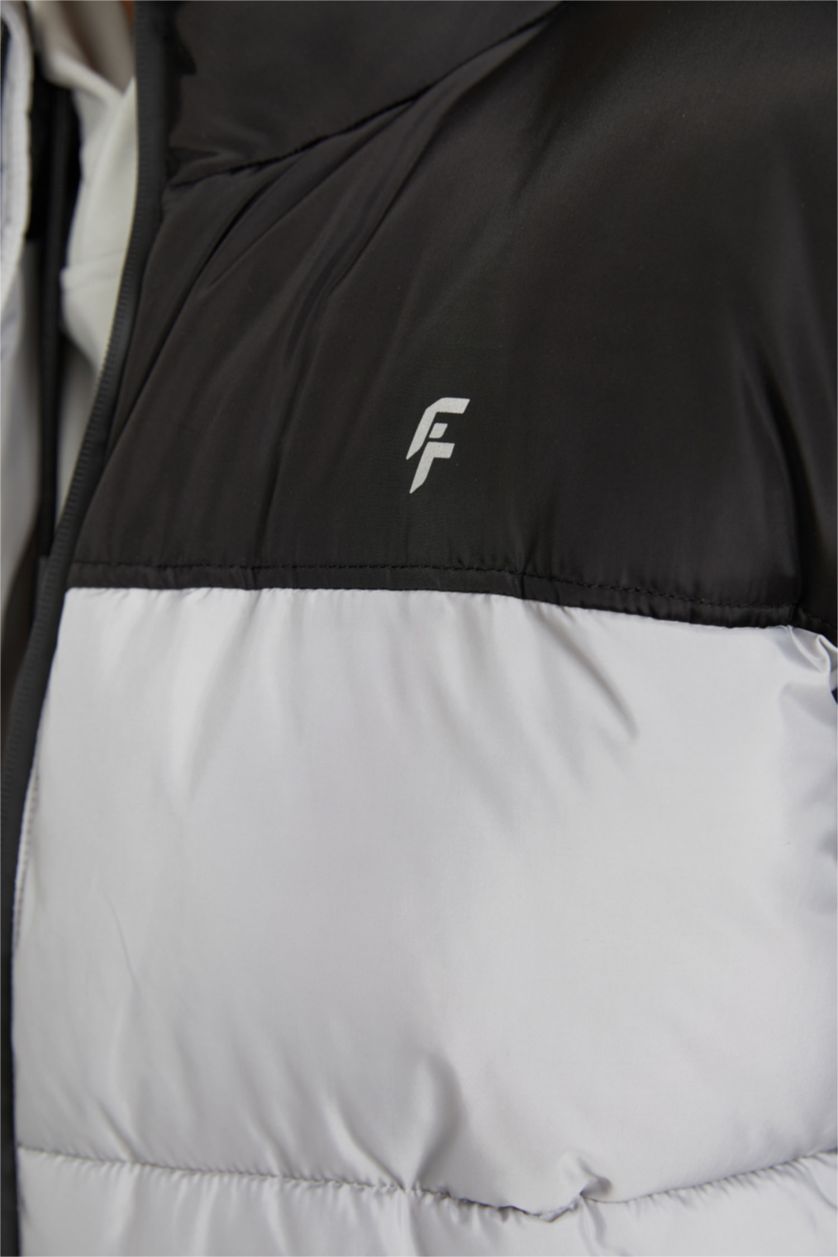 Erkek Açık Gri Mont