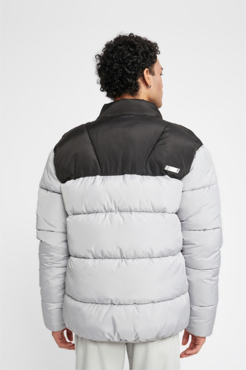 Erkek Açık Gri Mont