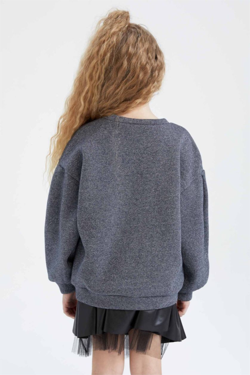 Kız Çocuk - Genç Kız İndigo Kız Çocuk Sweatshirt