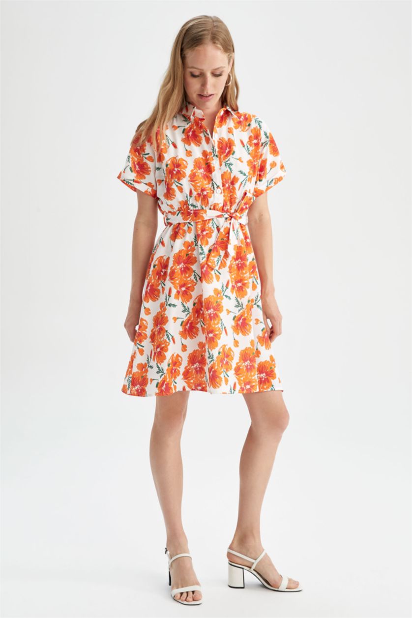 Kadın Turuncu Elbise