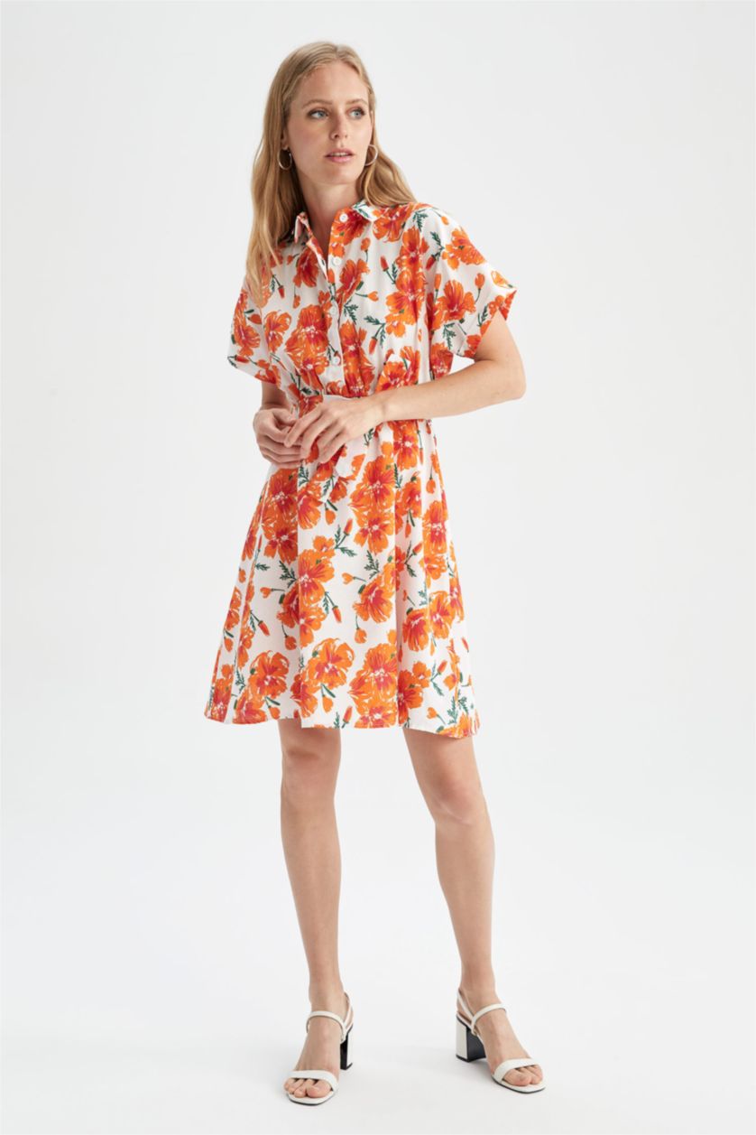 Kadın Turuncu Elbise