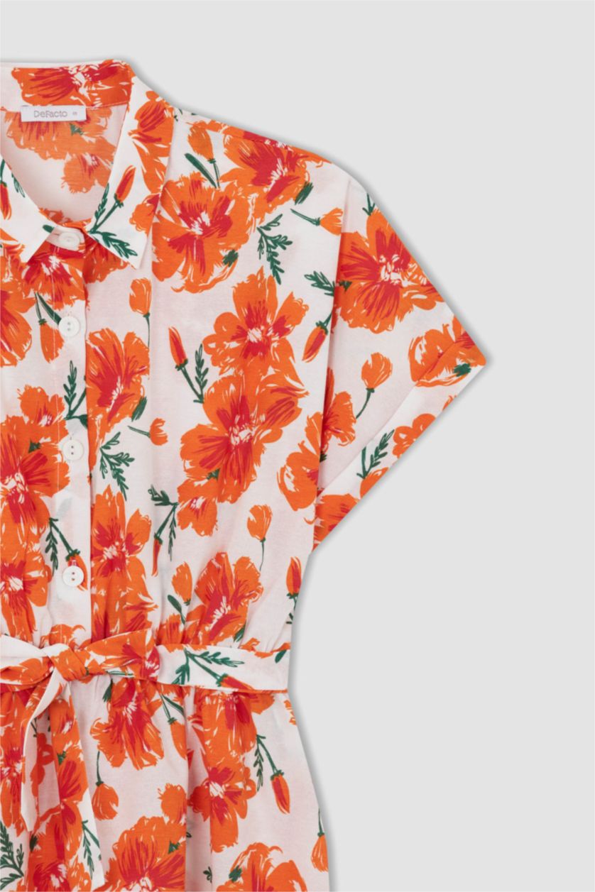 Kadın Turuncu Elbise