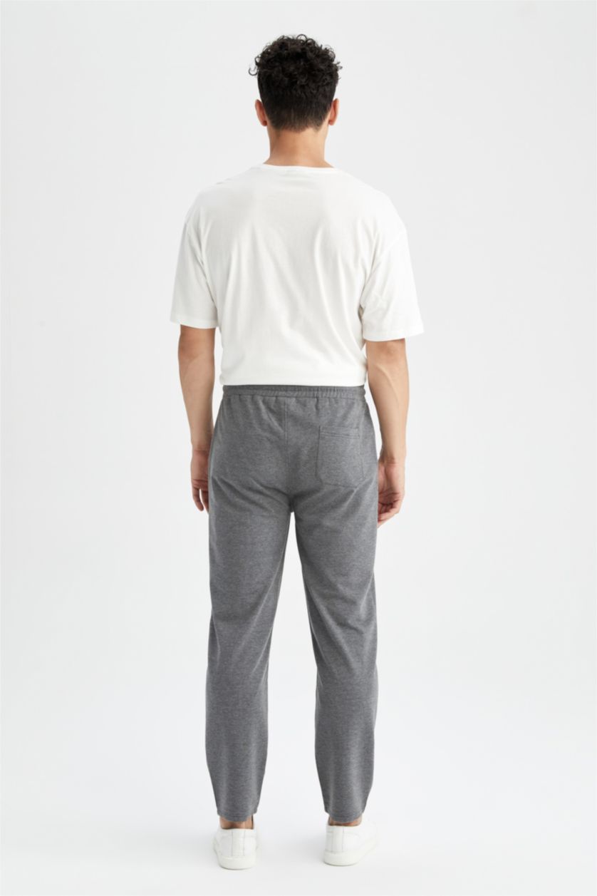 Erkek Antrasit Regular Fıt Pantolon