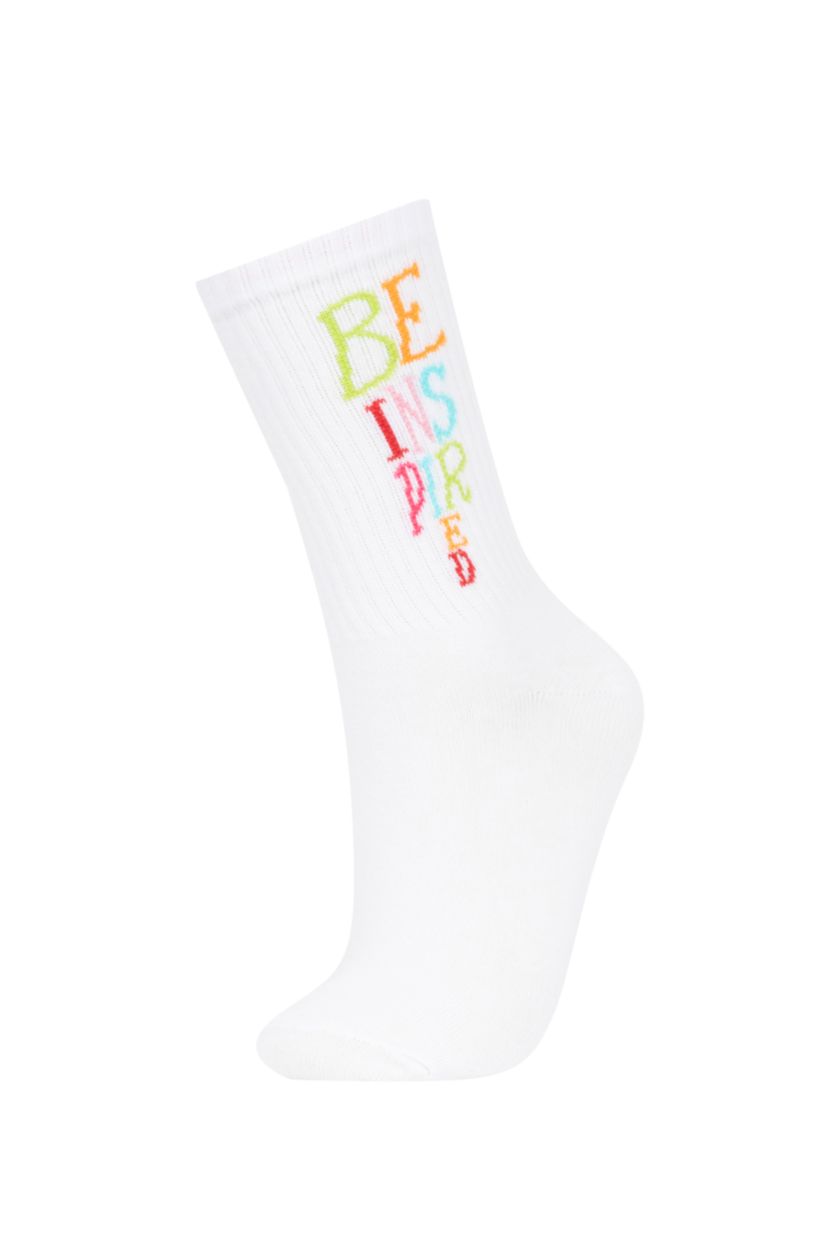 نساء Karma جوارب نسائي طويل قطن - 3 قطع