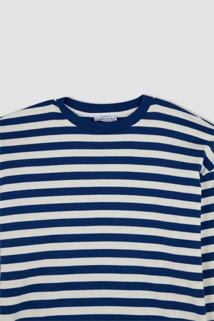 Kadın Royal Regular Fıt Uzun Kollu Tişört