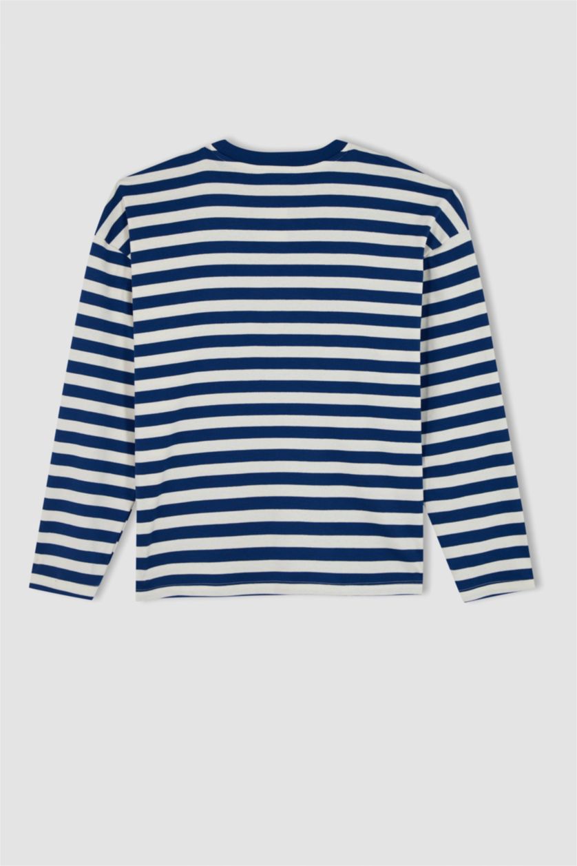 Kadın Royal Regular Fıt Uzun Kollu Tişört