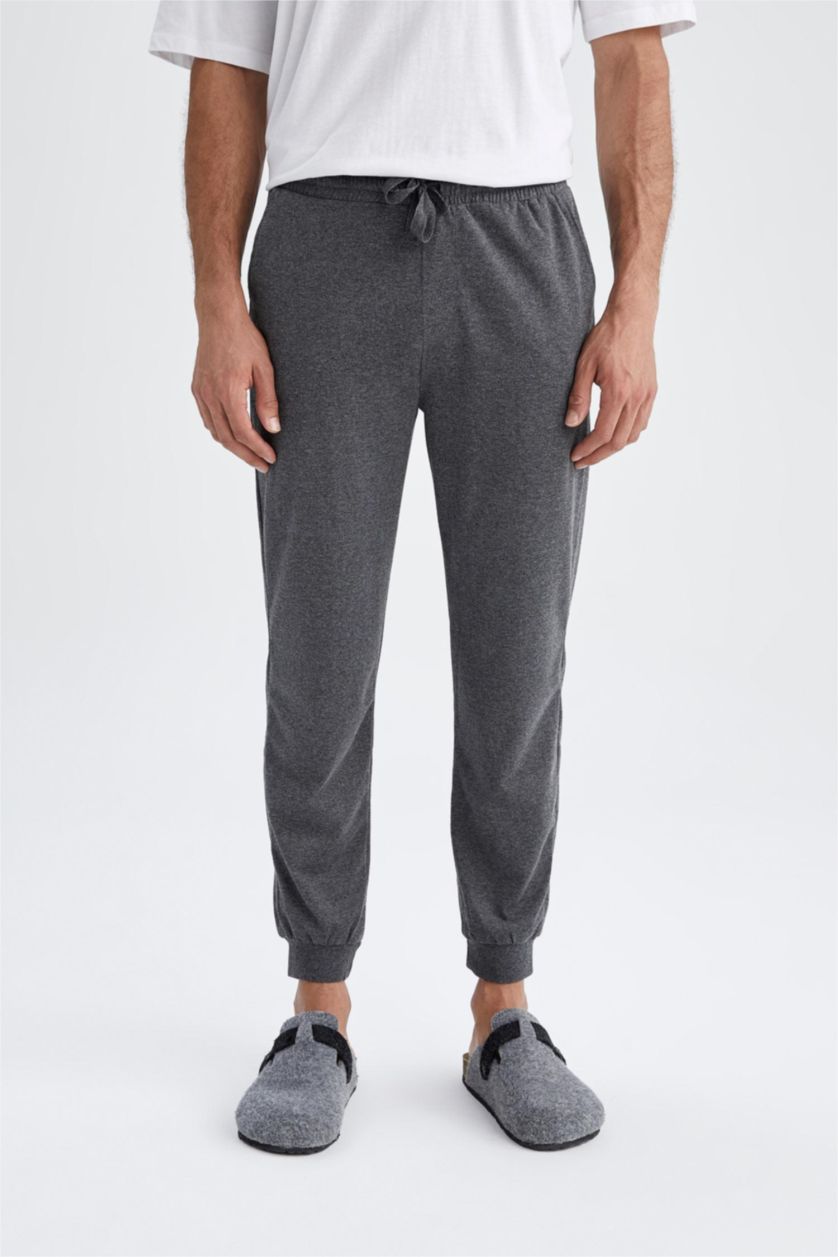 رجال ميلانج أنثرا بنطلون قصة عادية