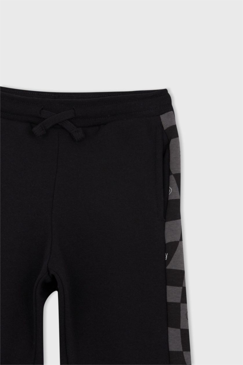 BOYS & TEENS Black Regular Fit Trousers