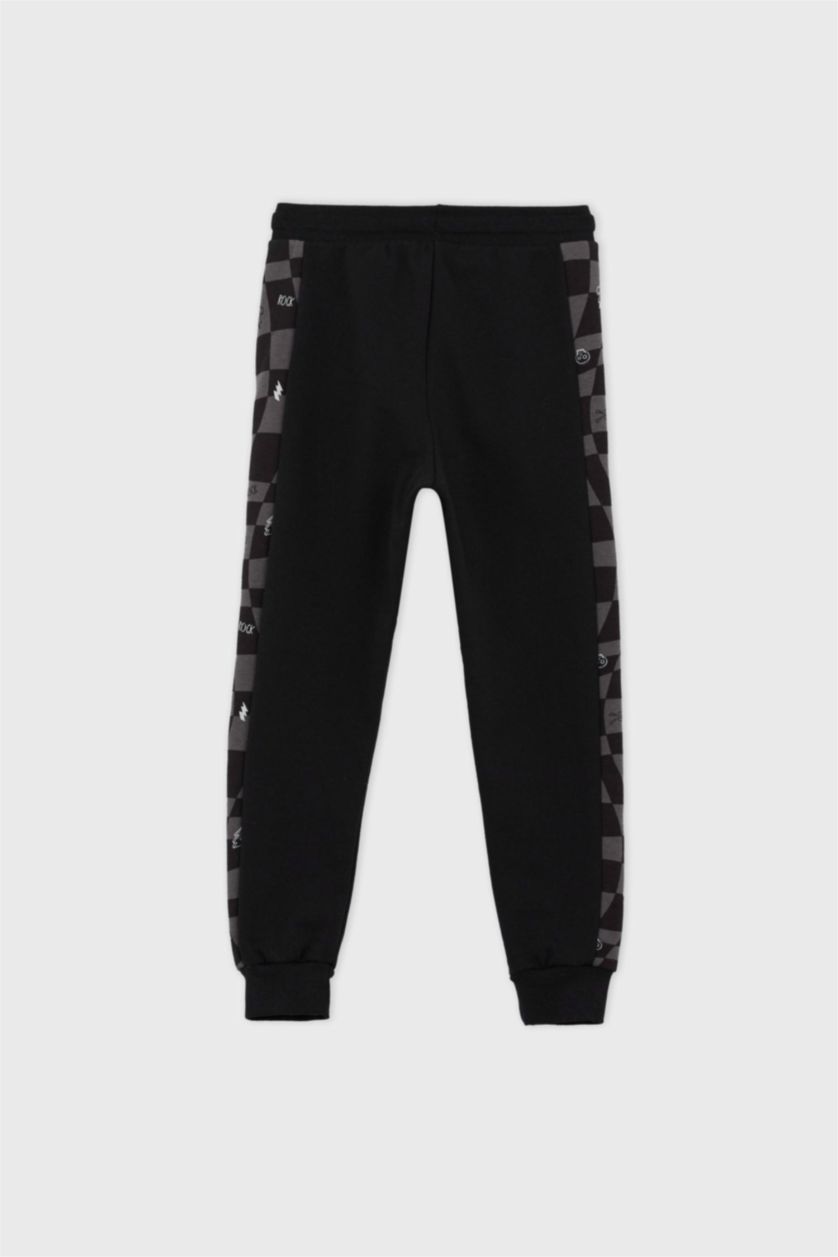 BOYS & TEENS Black Regular Fit Trousers