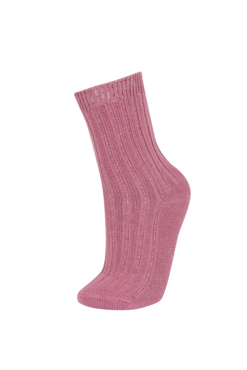 WOMAN Purple Woman Winter Socks