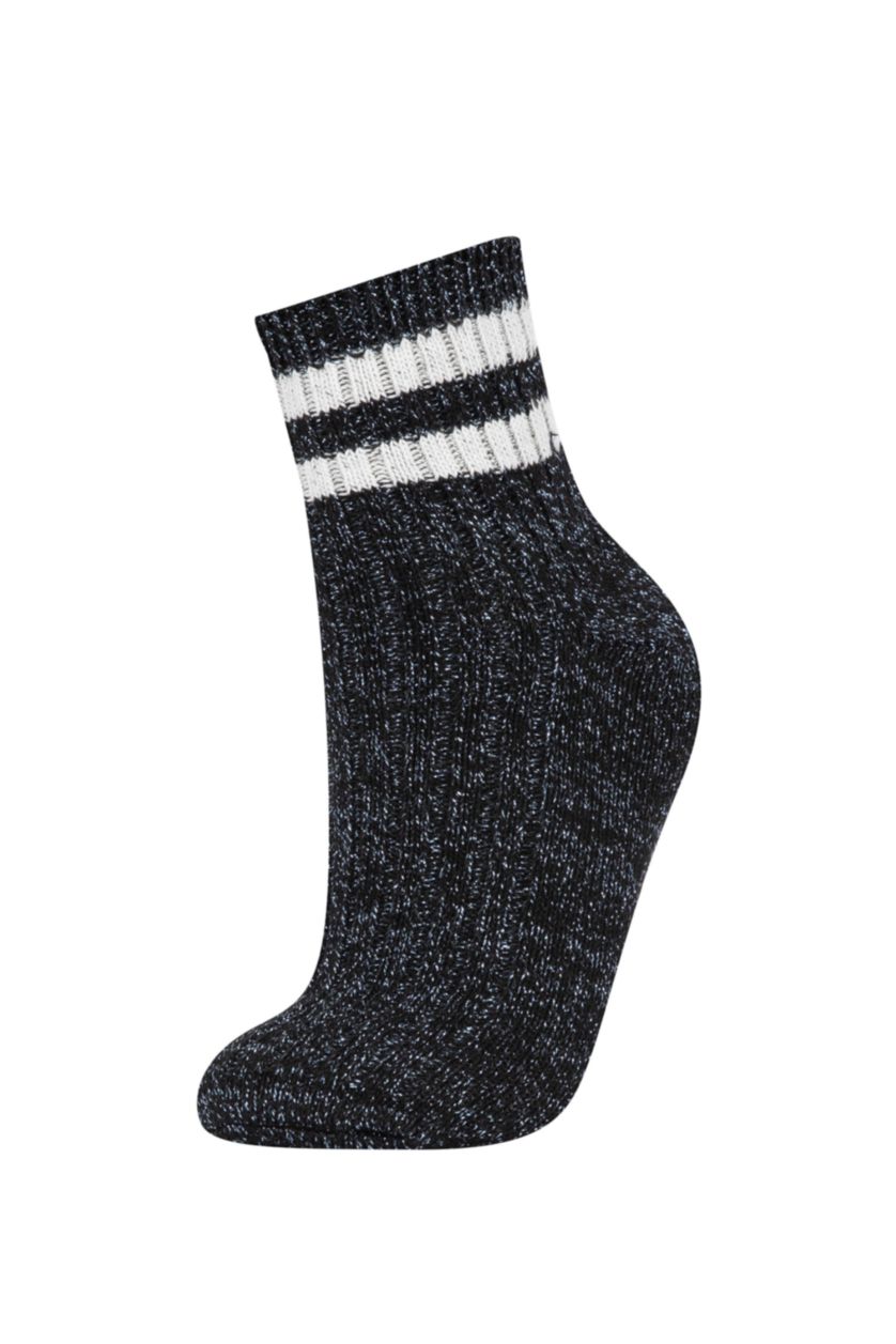 WOMAN NAVY Woman 2 piece Winter Socks