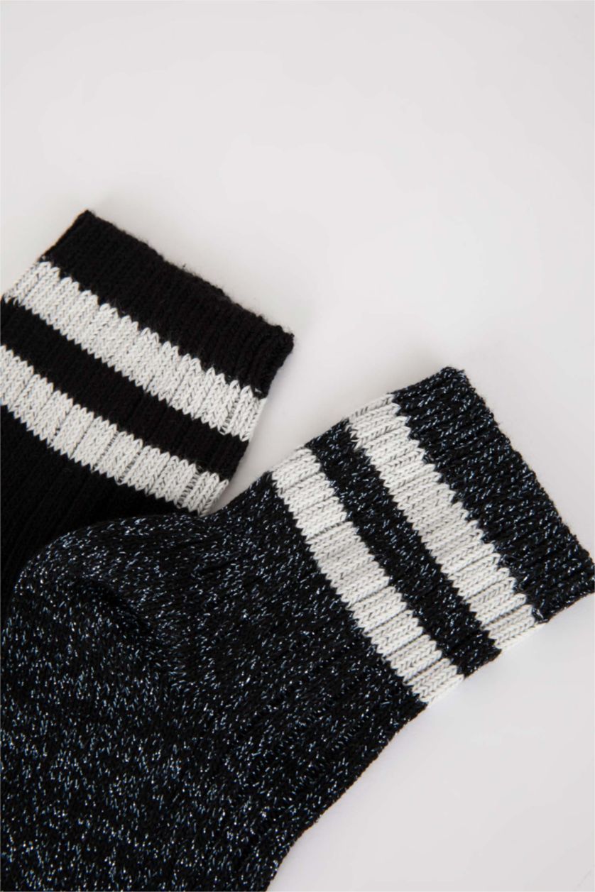 WOMAN NAVY Woman 2 piece Winter Socks
