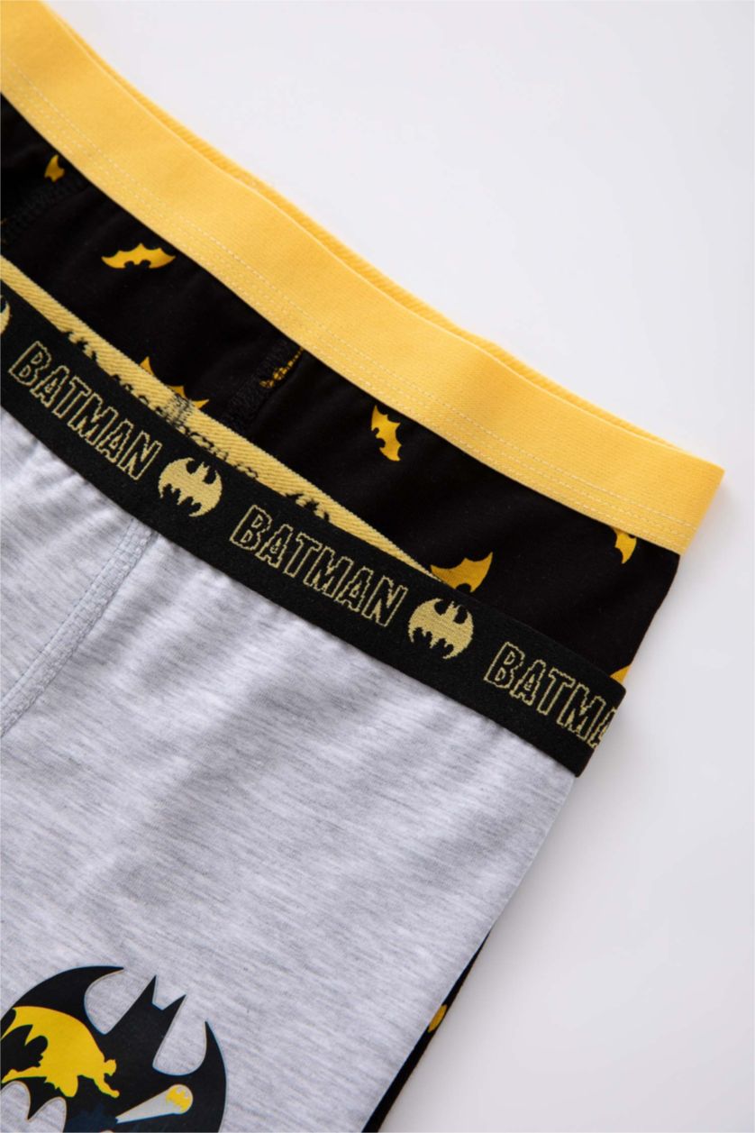 GARÇONS Gris Boxer Batman 2 Garçon