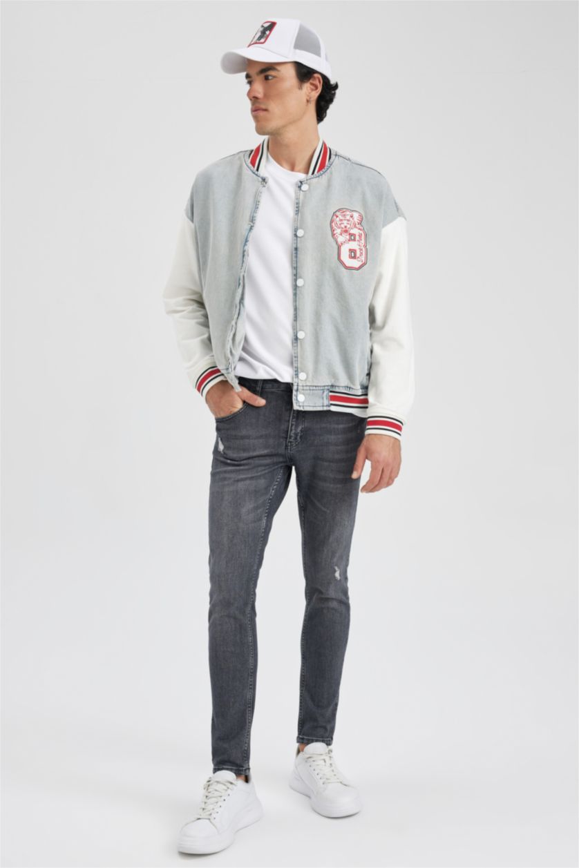 Erkek Açık Mavi Ceket