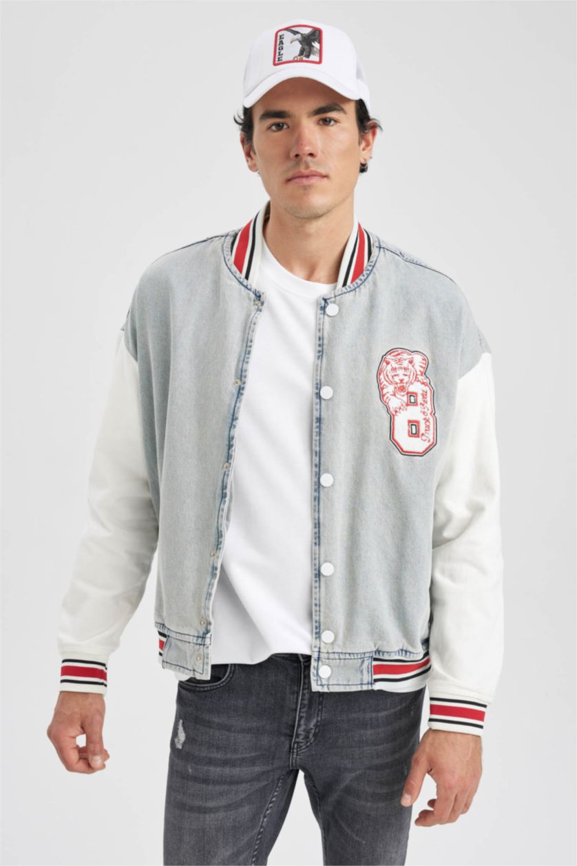 Erkek Açık Mavi Ceket