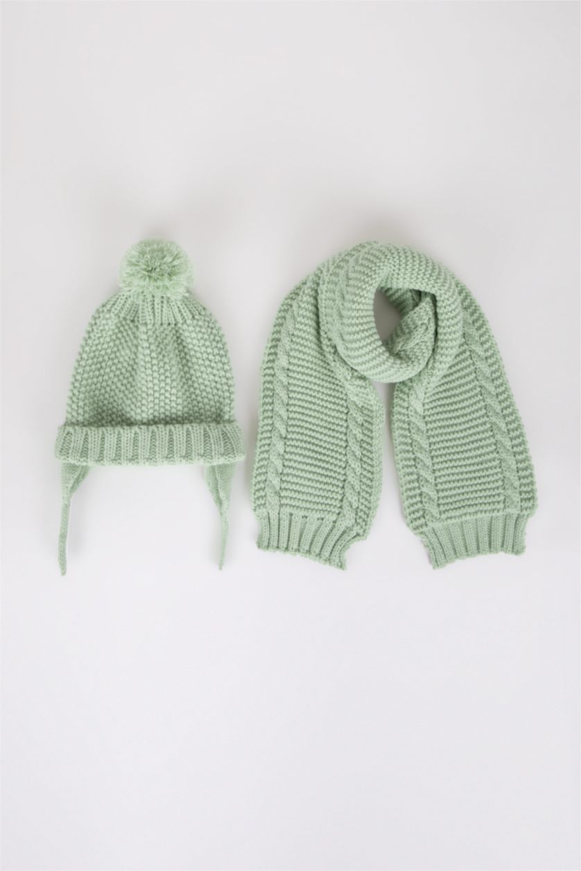 BÉBÉ GARÇON Bleu Ensemble bonnet écharpe bébé garçon