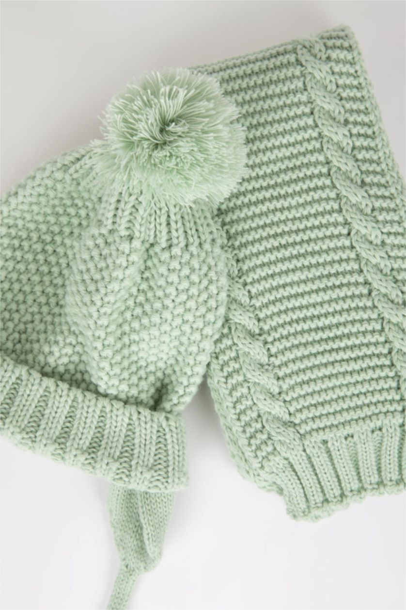 BÉBÉ GARÇON Bleu Ensemble bonnet écharpe bébé garçon