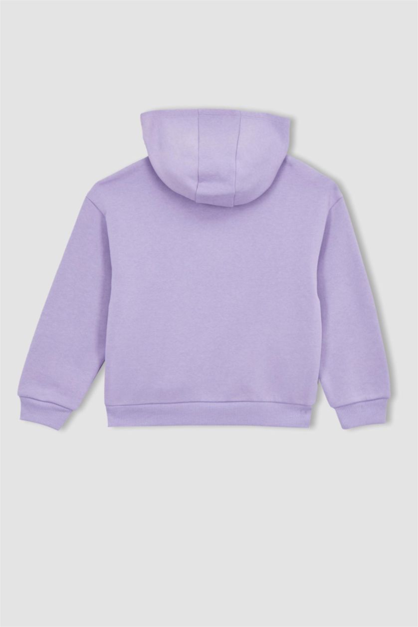 GIRLS & TEENS Lilac قماش سميك قصة مريحة