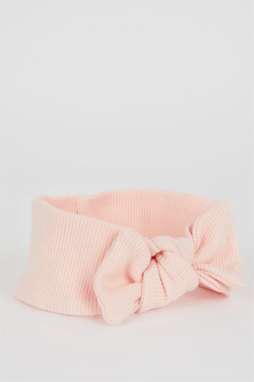 Малыши девочки Розовый Шапка и перчатки 2X2 RIB для малышей девочек