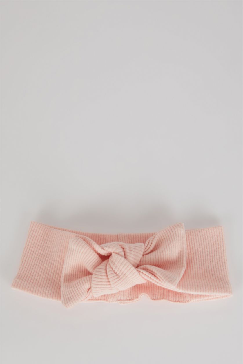 Малыши девочки Розовый Шапка и перчатки 2X2 RIB для малышей девочек